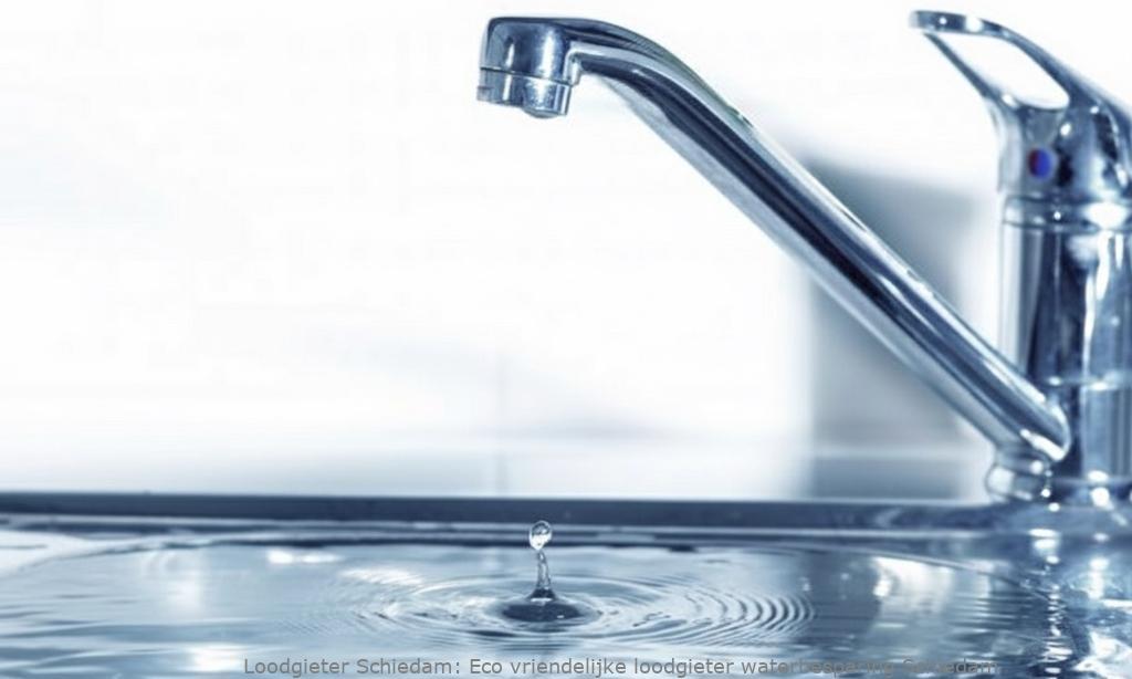 Eco Vriendelijke Loodgieter Waterbesparing Schiedam