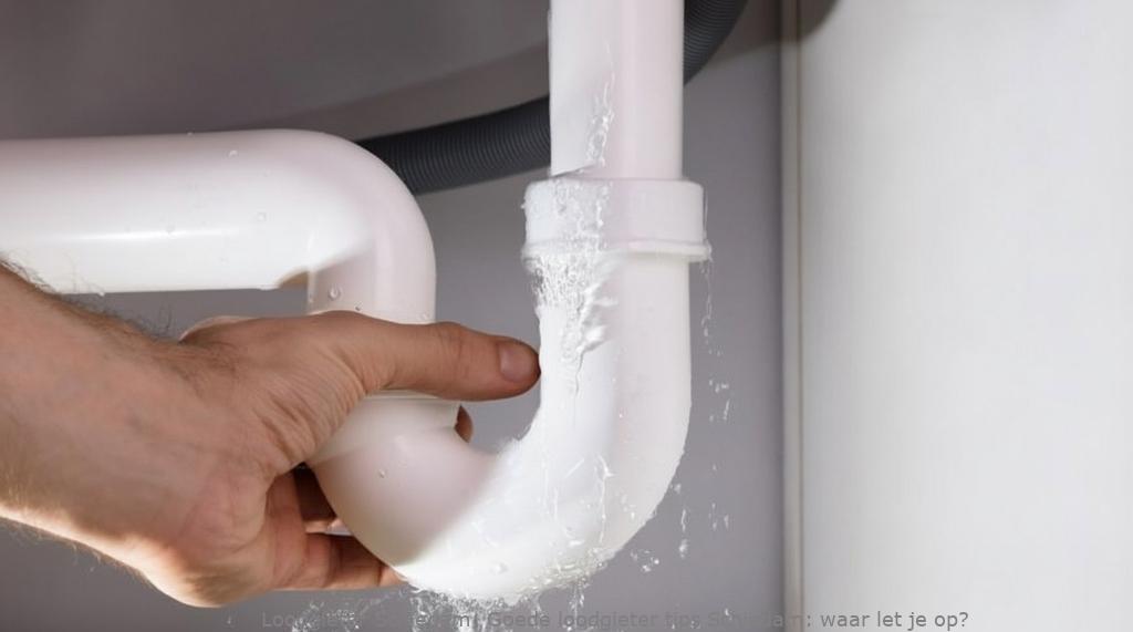 Goede Loodgieter Tips Schiedam