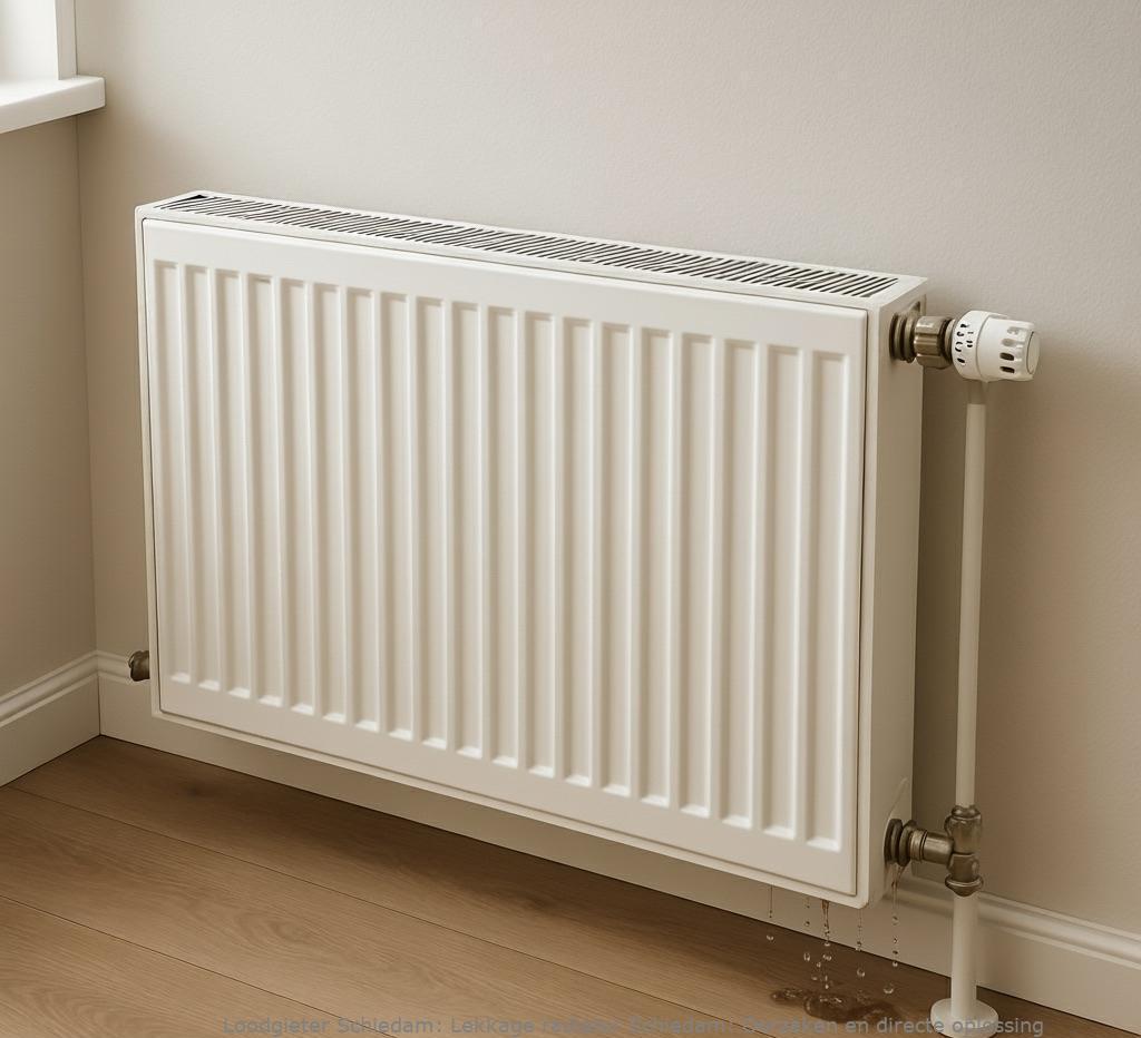 Lekkage Radiator Schiedam