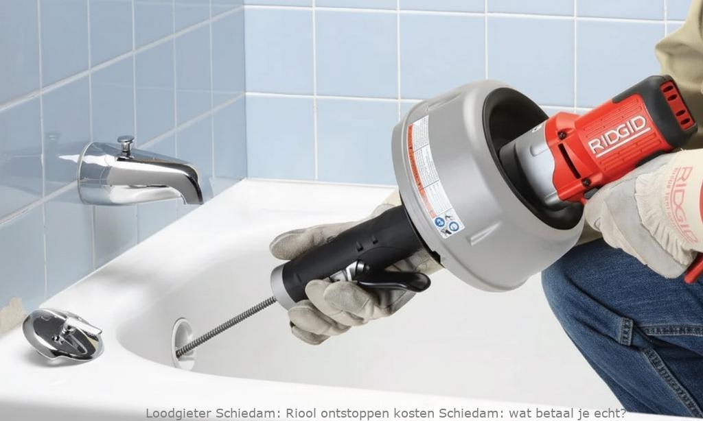 Riool Ontstoppen Kosten Schiedam