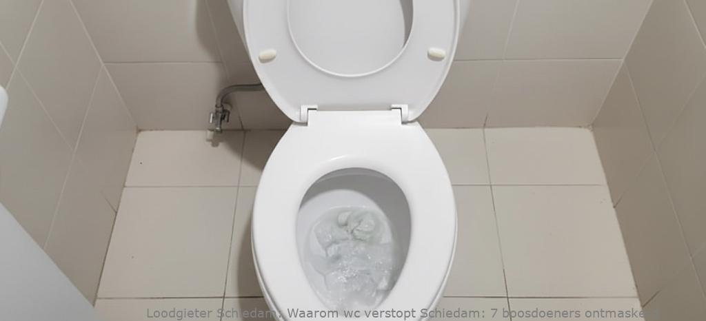 Waarom Wc Verstopt Schiedam